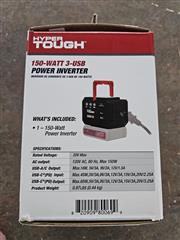 HYPER TOUGH 80069 150-WATT 3-USB POWER INVERTER